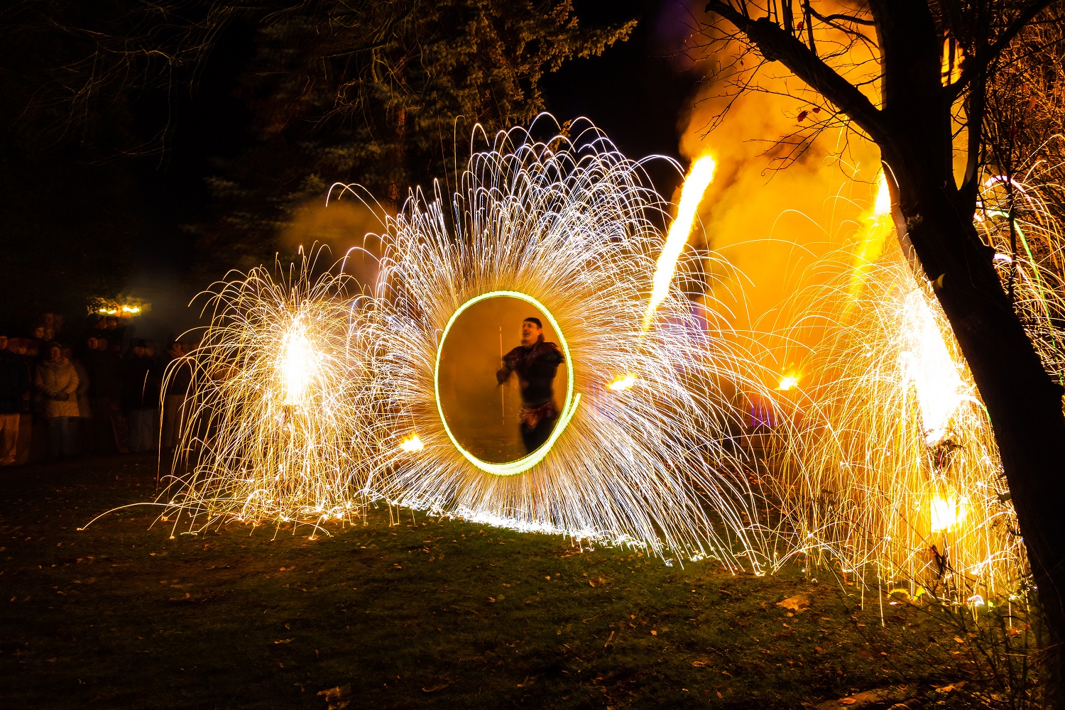 Feuershow Leipzig in Sachsen mit Pyroshow